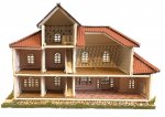 1/4" Scale Southwest Style Dollhouse Kit