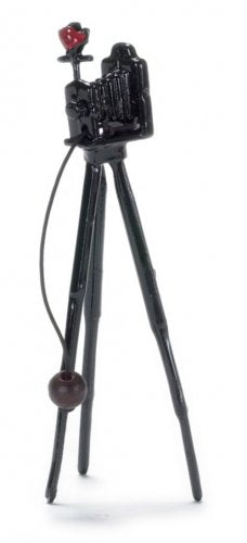 Camera & Tripod, 4"H