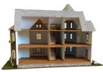 1/4" Scale St. Beckham Gothic Victorian Dollhouse, Complete Kit