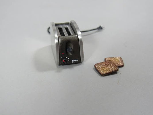 Handmade Stainless Toaster with Toast
