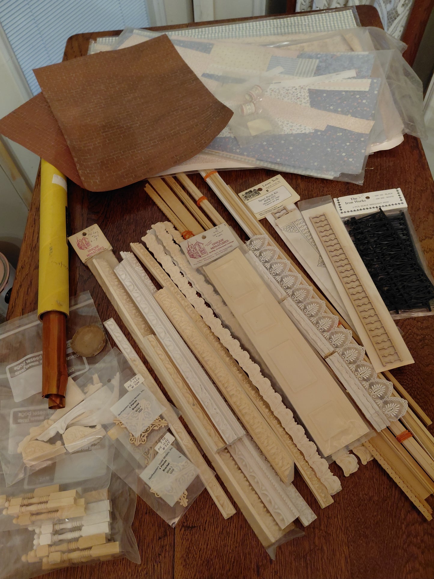 Custom Victorian Dollhouse Complete, Rose