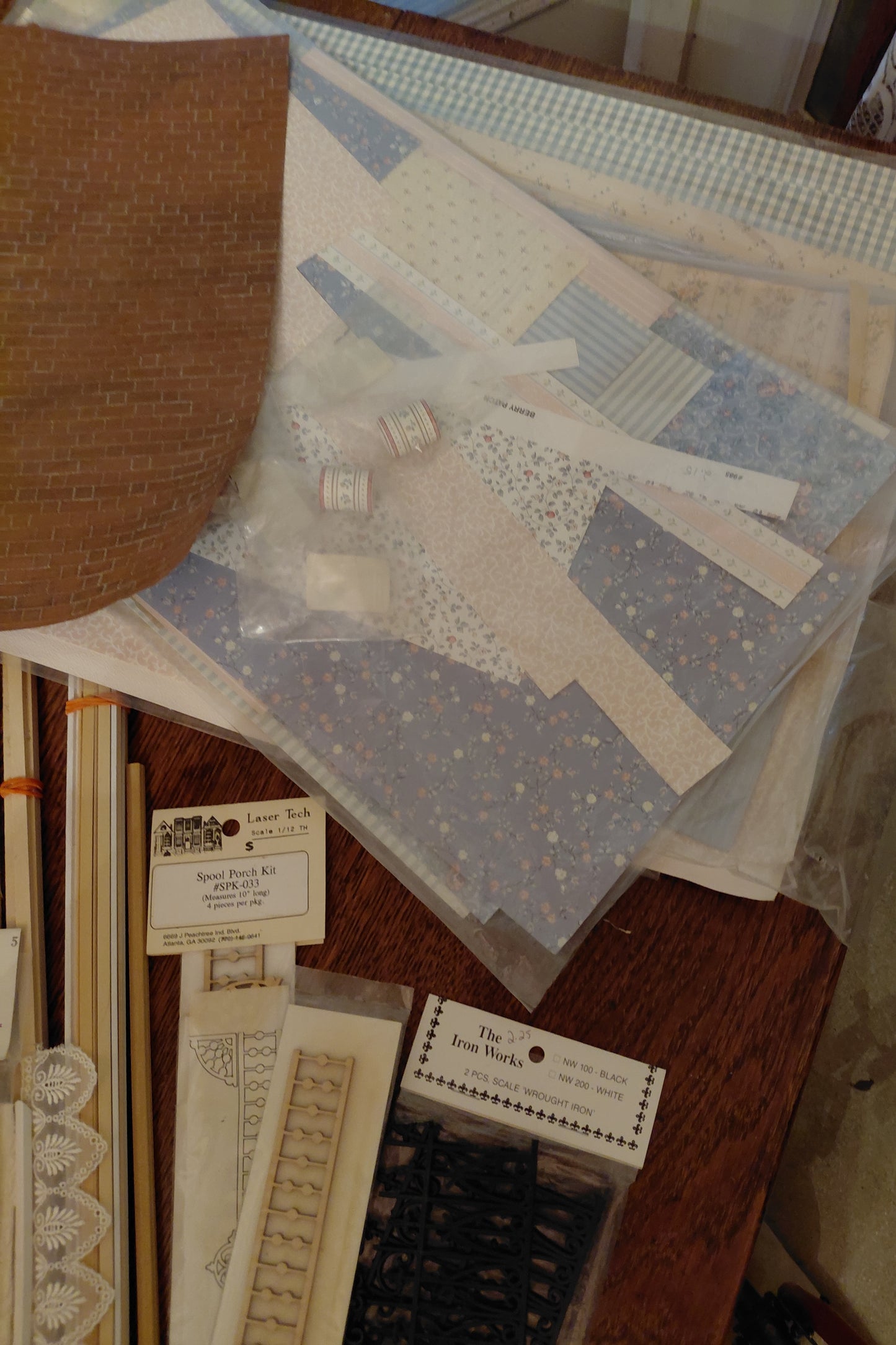 Custom Victorian Dollhouse Complete, Rose