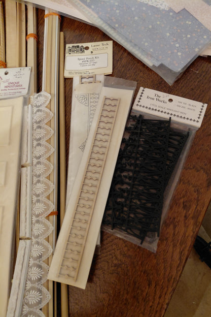 Custom Victorian Dollhouse Complete, Rose