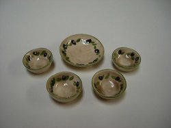 Olive Serving Bowl Set, 5pc