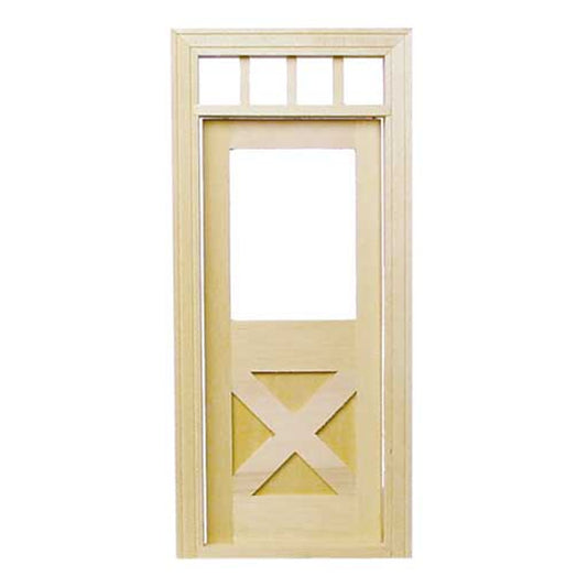 Crossbuck Single Door