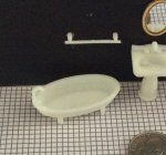 1/4" Scale Bathroom Kit, 6pcs