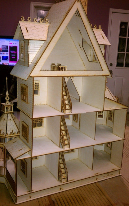 1/2" Scale Ashley Dollhouse Kit