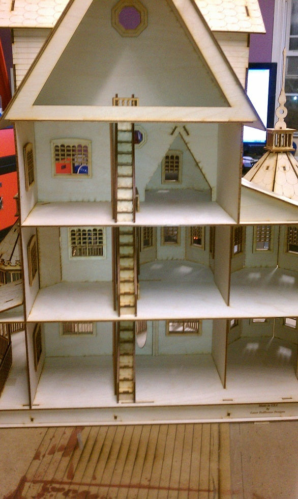 1/2" Scale Ashley Dollhouse Kit