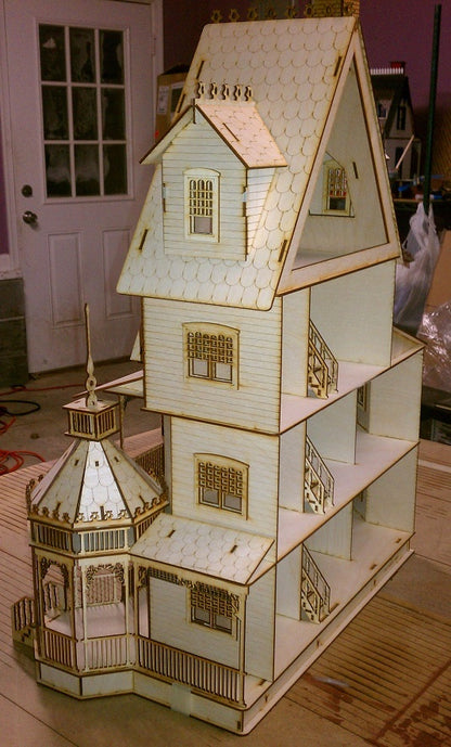 1/2" Scale Ashley Dollhouse Kit