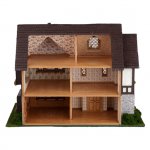 1/4" Scale Tudor Dollhouse Kit