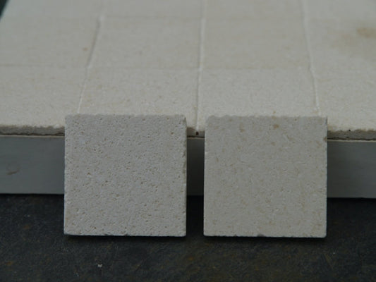 Limestone Tiles, 1" Square