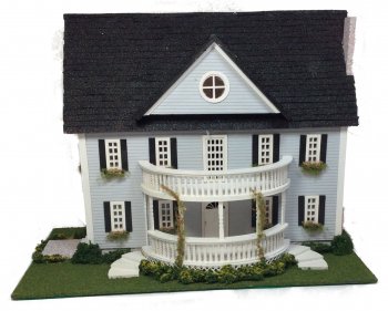 1/4" Scale Classic Colonial Dollhouse Kit