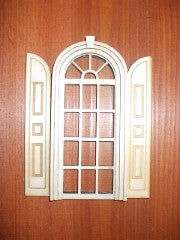 Palladian Window with Shutters