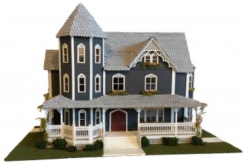 1/4" Scale St. Beckham Gothic Victorian Dollhouse, Complete Kit
