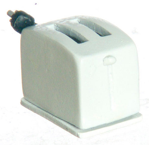 Toaster with Plug, White