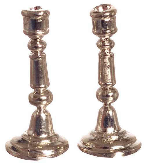 Candlesticks, Silver, Pair