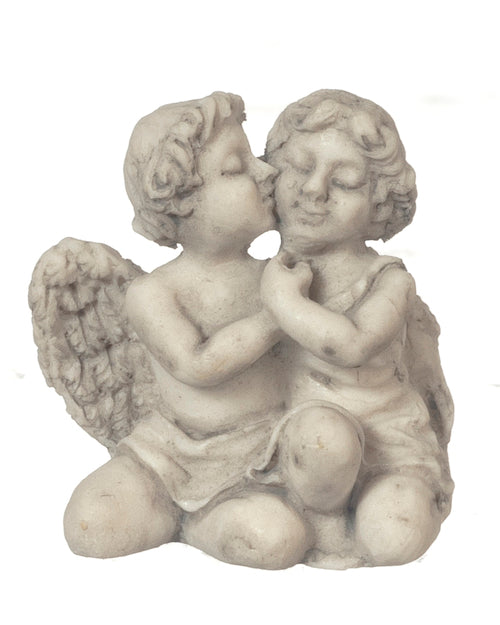 Two Cherub Statue, Gray