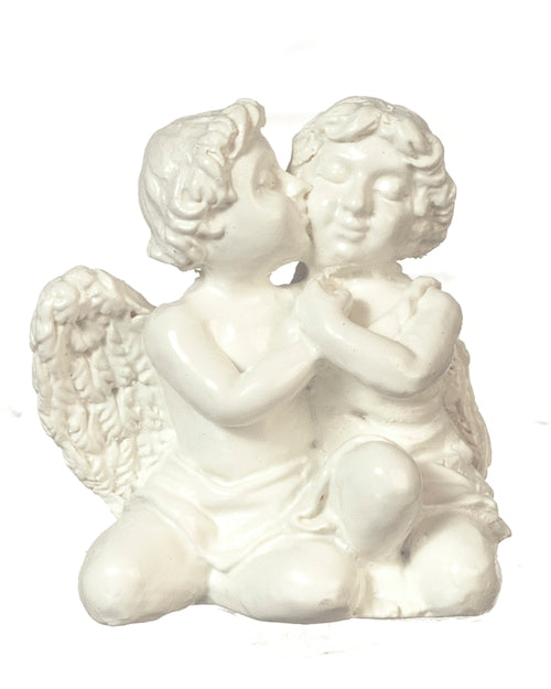 Two Cherubs, White