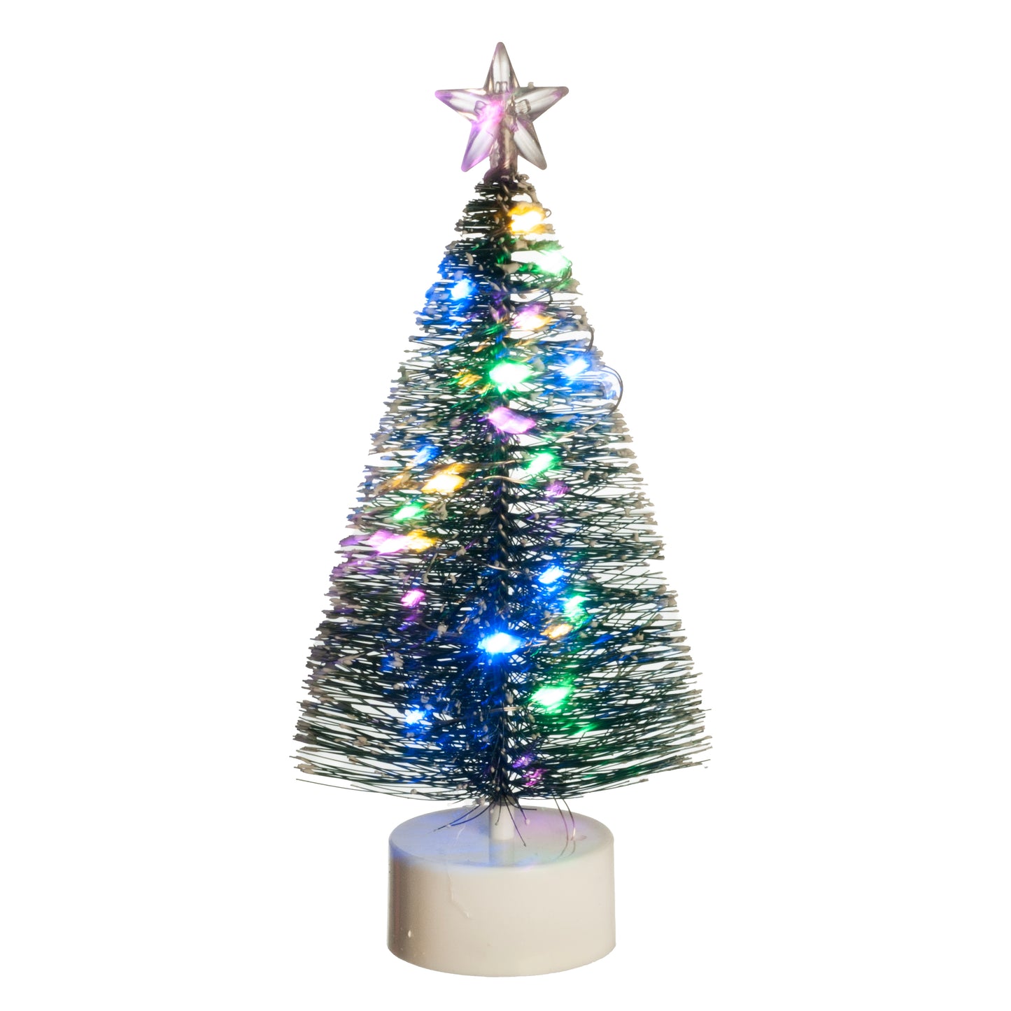 Christmas Tree With Star, 24 Color LED Lights