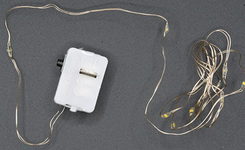 Waterproof Battery Christmas Fairy Lights, Clear