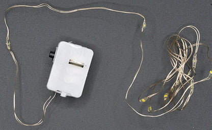 Waterproof Battery Christmas Fairy Lights, Clear
