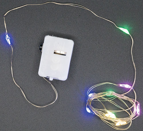 Waterproof Battery LED Christmas Fairy Lights, Color