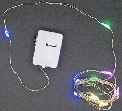 Waterproof Battery LED Christmas Fairy Lights, Color