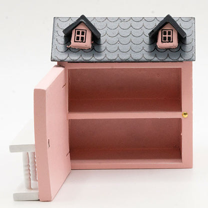 Small Pink Dollhouse