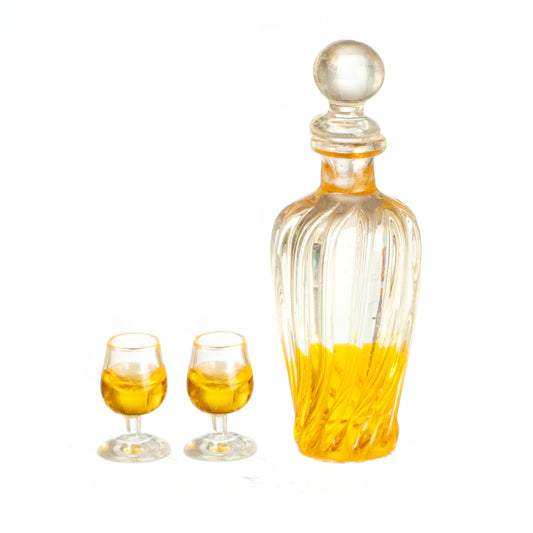 Whiskey Decanter Set, 3pc