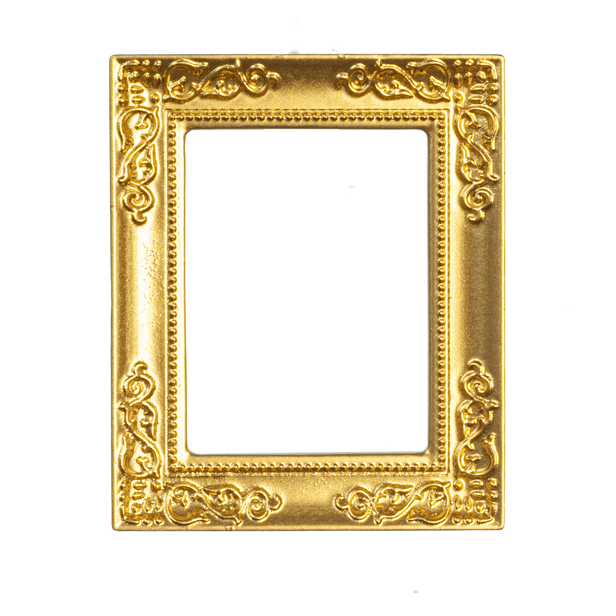 Medium Width Rectangular Frames Rectangle Frame, Gold, Medium – Miniature Designs, Inc.
