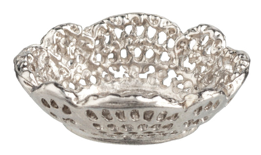 Filigree Basket, Silver