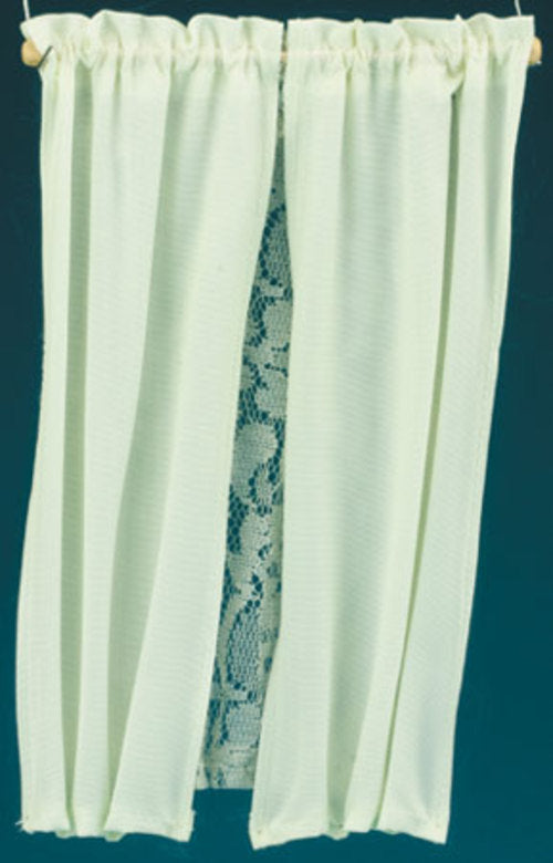 Champagne Ecru Lace Curtain