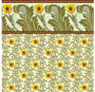 1/2" Scale Sunflower Wallpaper