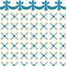 1/2" Scale Stencil Blue Wallpaper