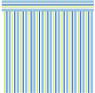 1/2" Scale Harmony Blue & Yellow Stripe Wallpaper