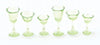 Stemware, Translucent Green, 6pc