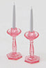 Candelsticks, Pink