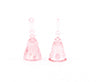 Dinner Bells, Pink, 2pc