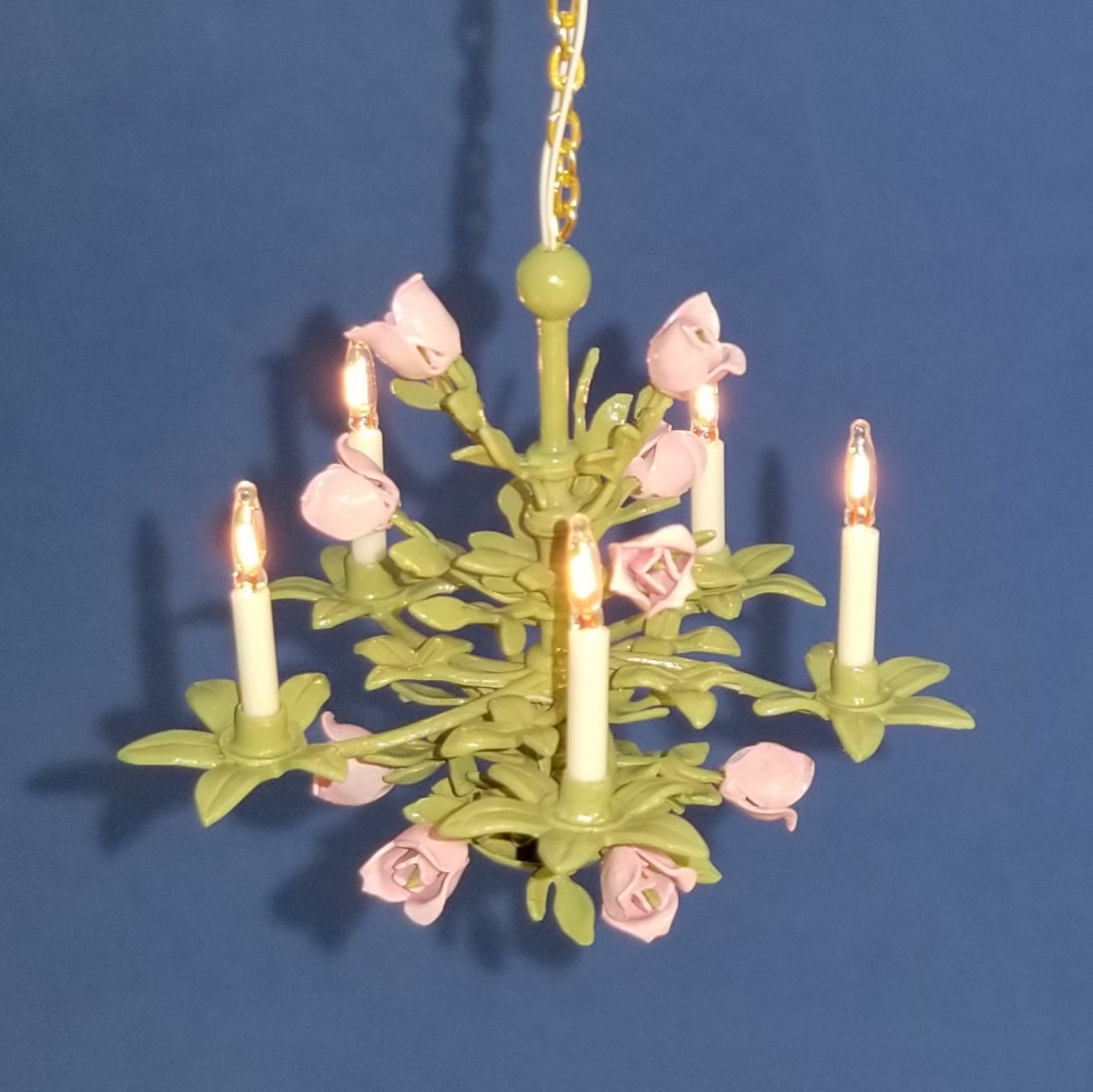 5 Light Floral Chandelier