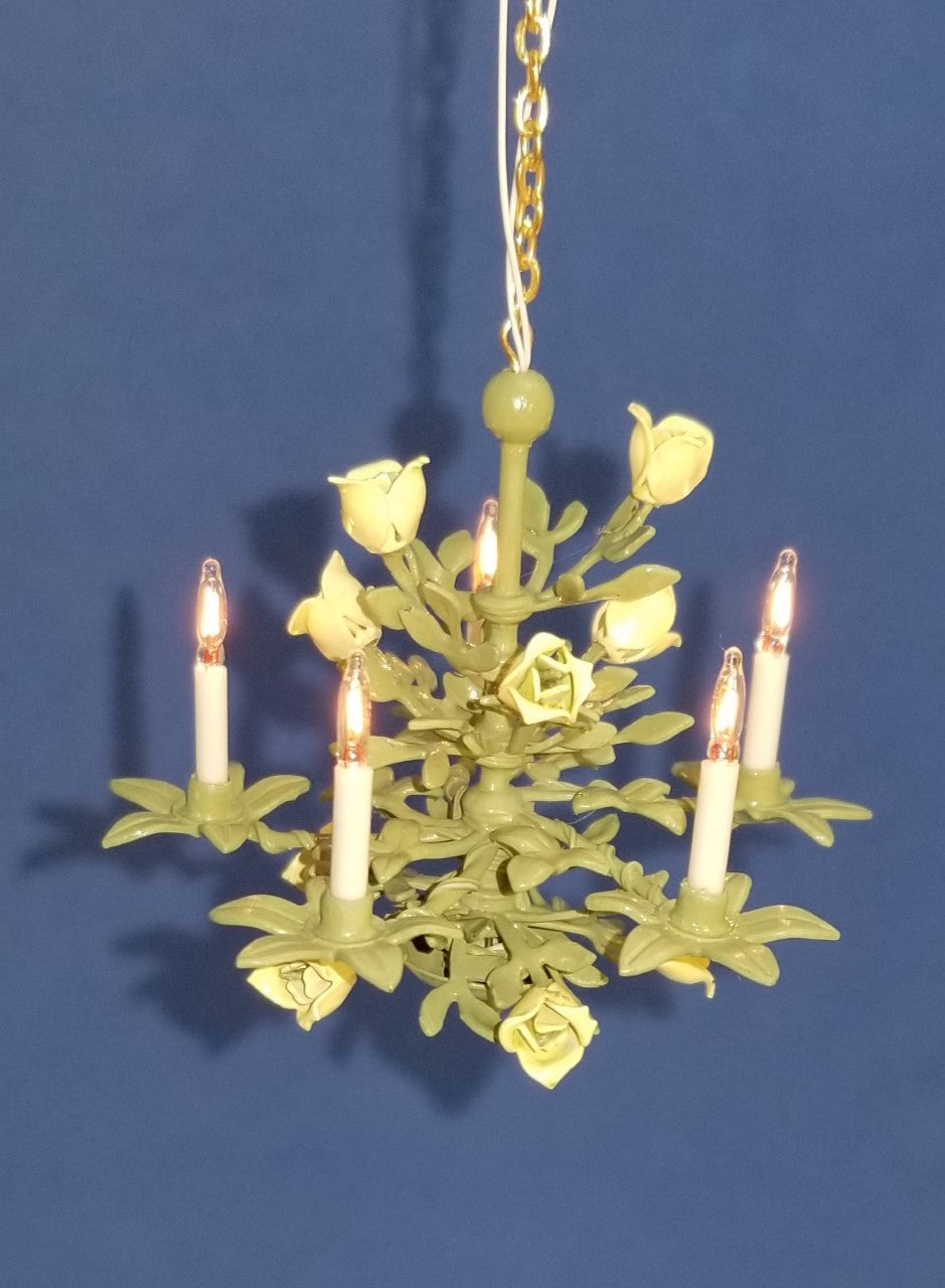 5 Light Floral Chandelier