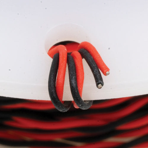 Kynar Twisted, Red/Black Wire, 30 Feet