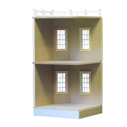 New Haven Empire with Additions & Trim Dollhouse Kit