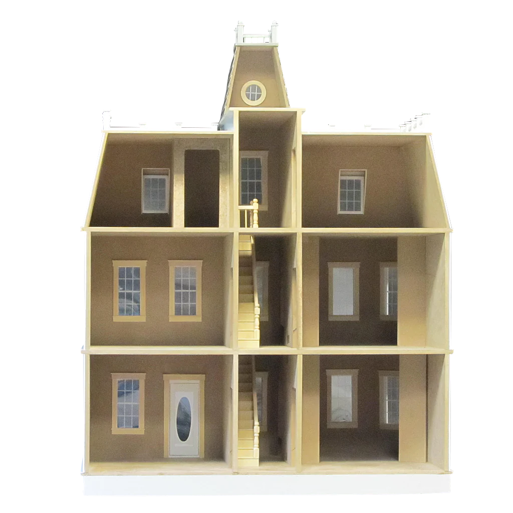 New Haven Empire with Additions & Trim Dollhouse Kit