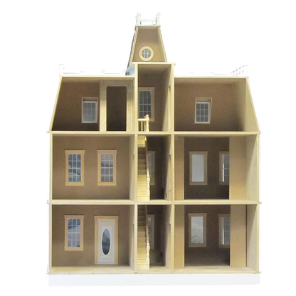 New Haven Empire with Additions & Trim Dollhouse Kit