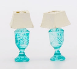 1/4" Scale Cut Glass Lamps Kit, Set of 2