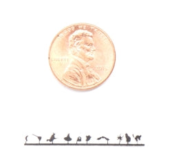 1/4" Scale Halloween Silhouettes