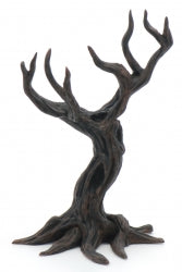 1/4" Scale Spooky Gnarly Tree