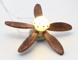 1/4" Scale Mushroom Ceiling Fan Kit