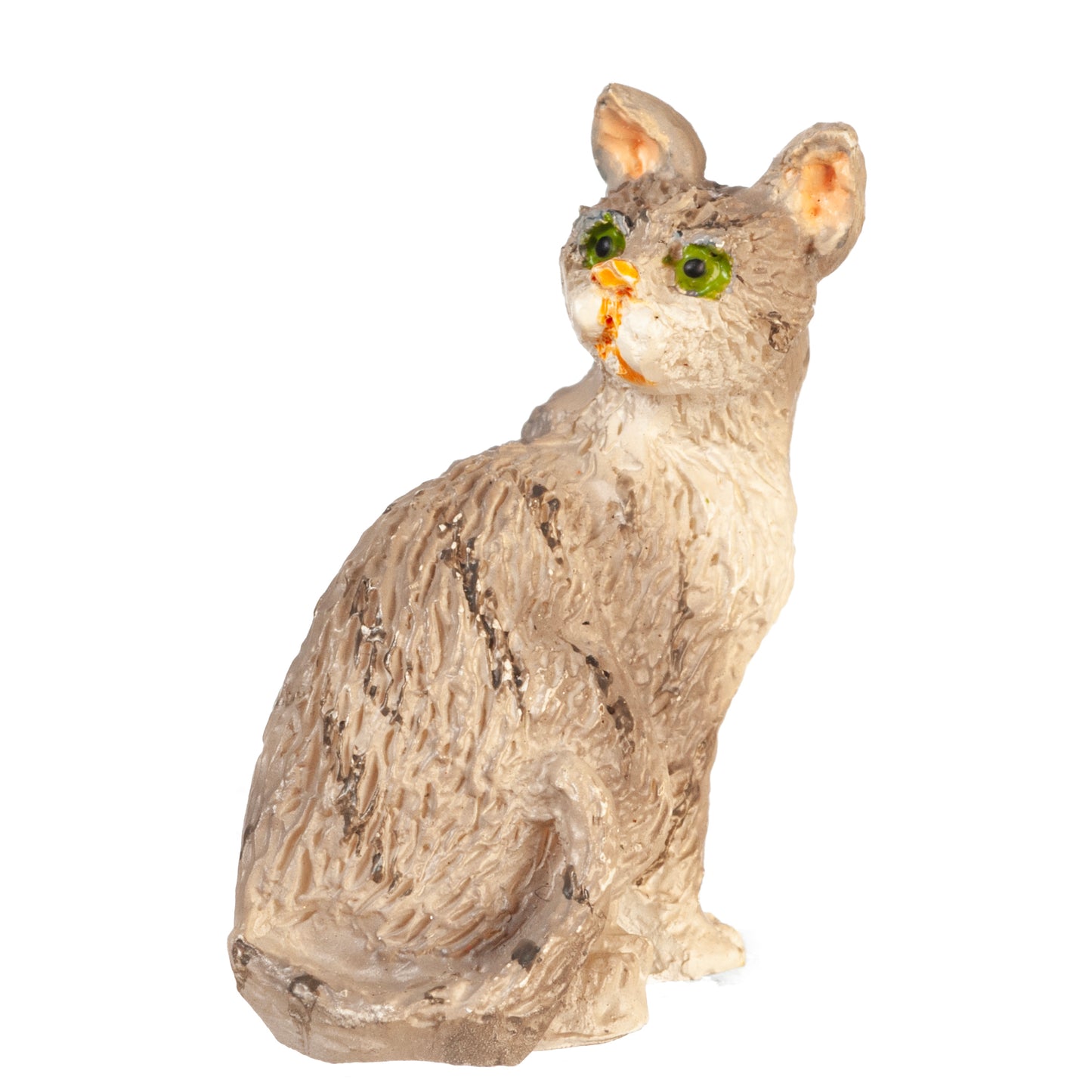 Cat Looking Back, Gray