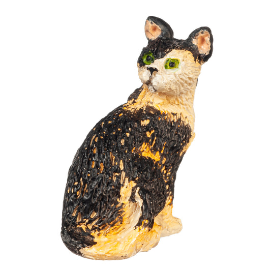 Cat Looking Back, Calico